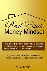 book cover for real estate money mindset
